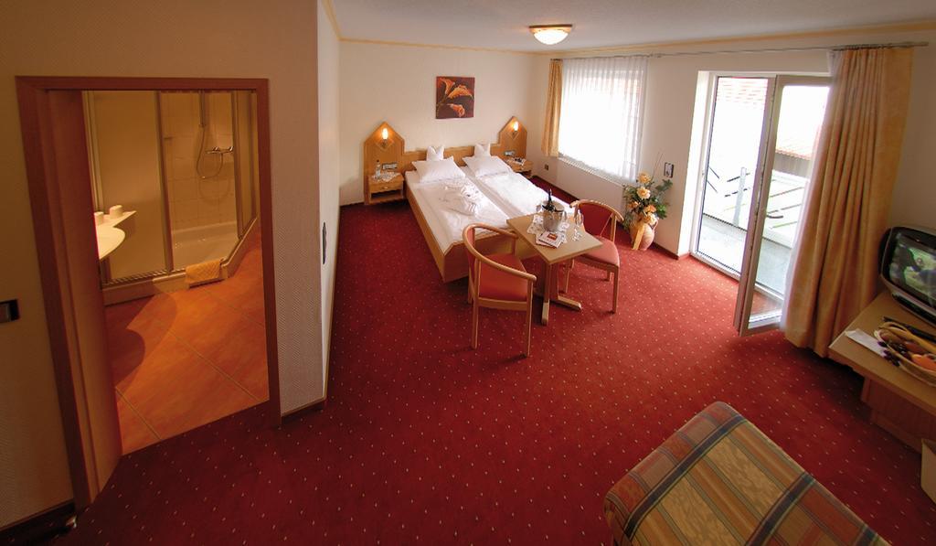Hotel Haus Wiesengrund هالنغبرغ الغرفة الصورة